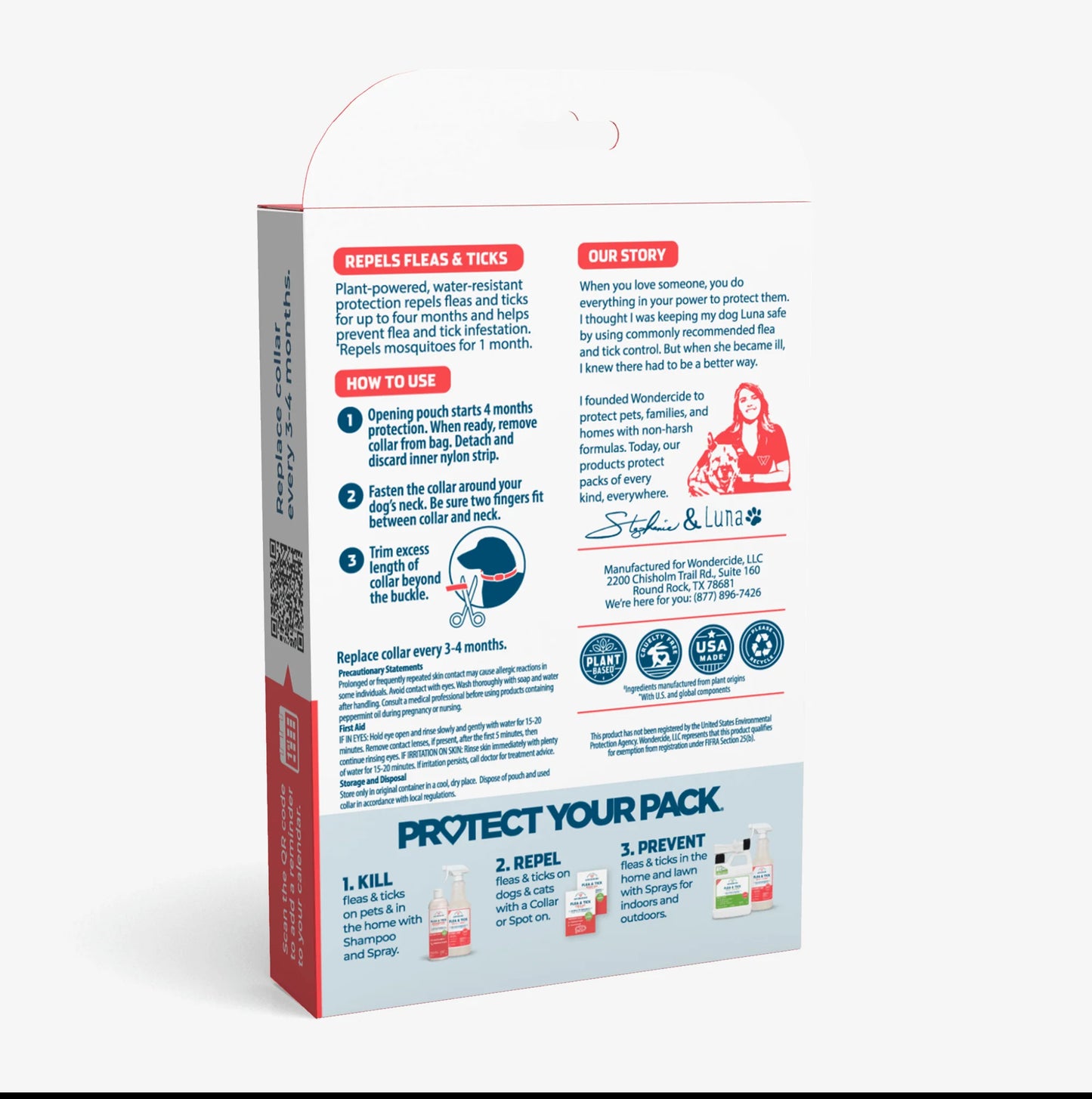 Flea and Tick Prevention Collar for Dogs and Cats