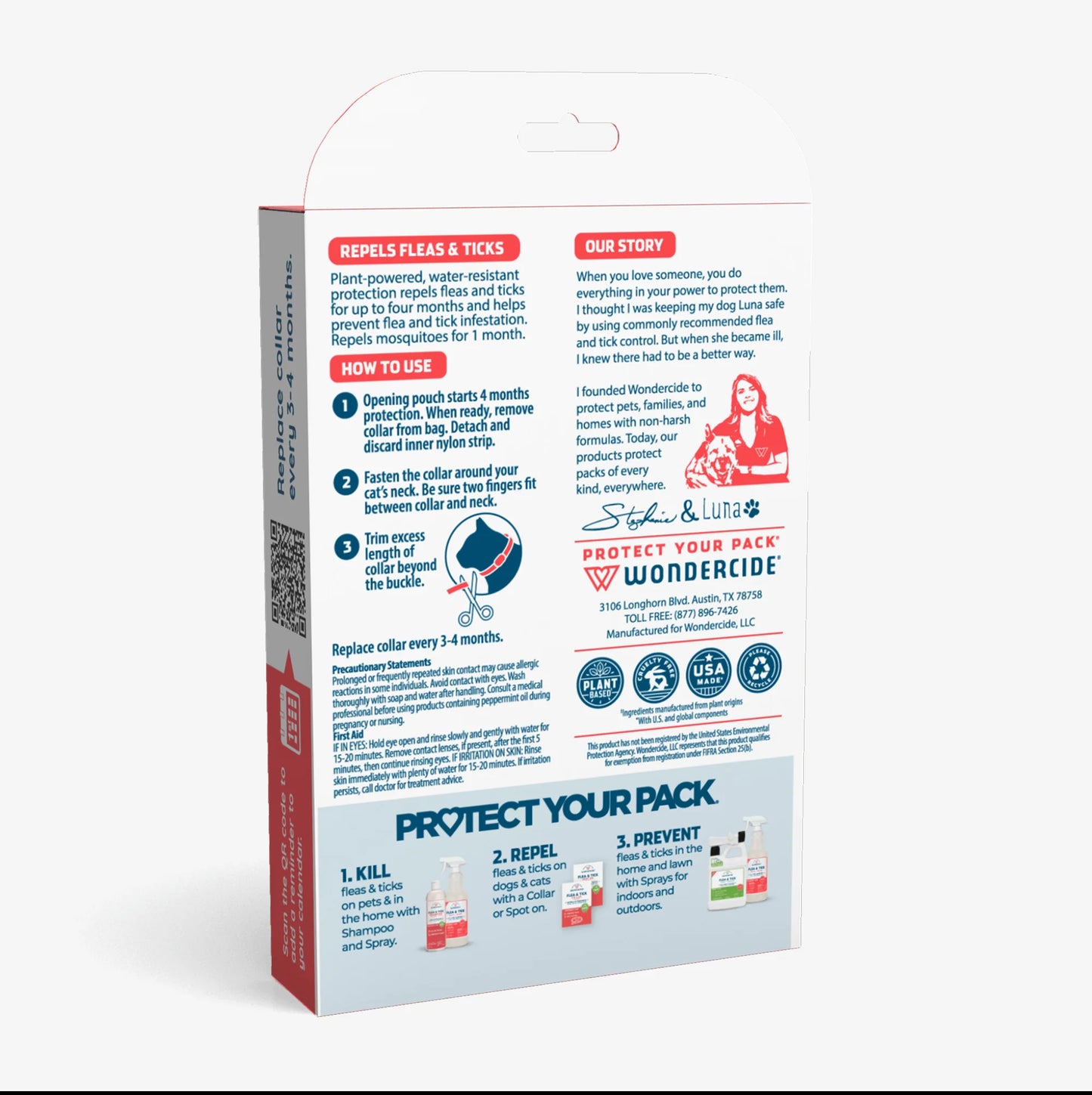 Flea and Tick Prevention Collar for Dogs and Cats