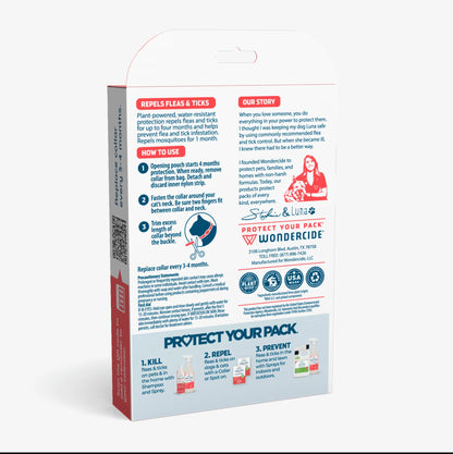 Flea and Tick Prevention Collar for Dogs and Cats